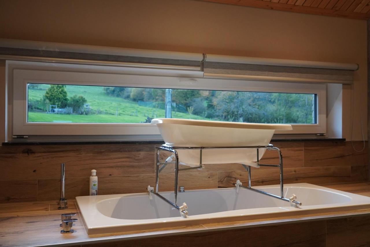 "Petite Perle En Haute Ardenne" Avec Vue Sur La Vallee, Cabine Infra-Rouge Et Bain Balneo Lierneux Exterior photo